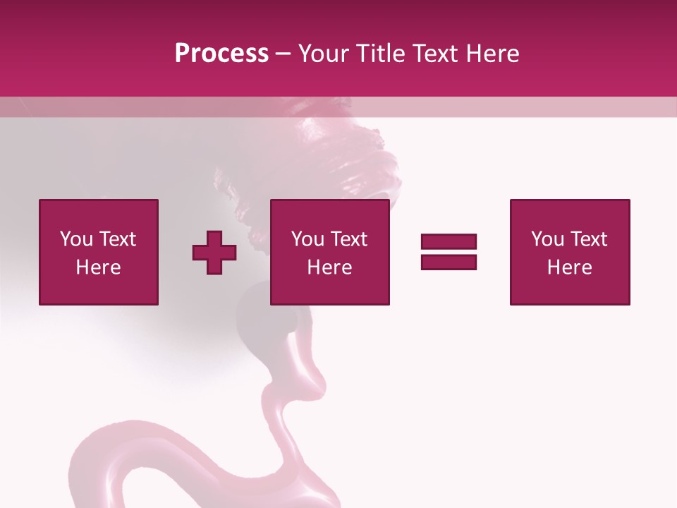 Elegance Pink Polish PowerPoint Template