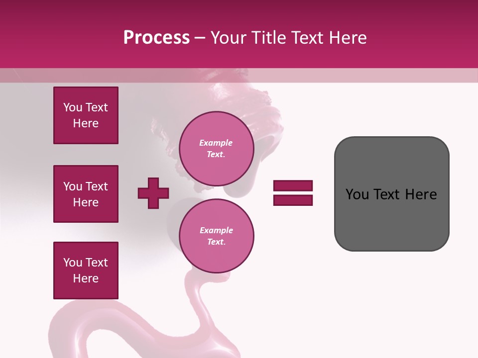 Elegance Pink Polish PowerPoint Template