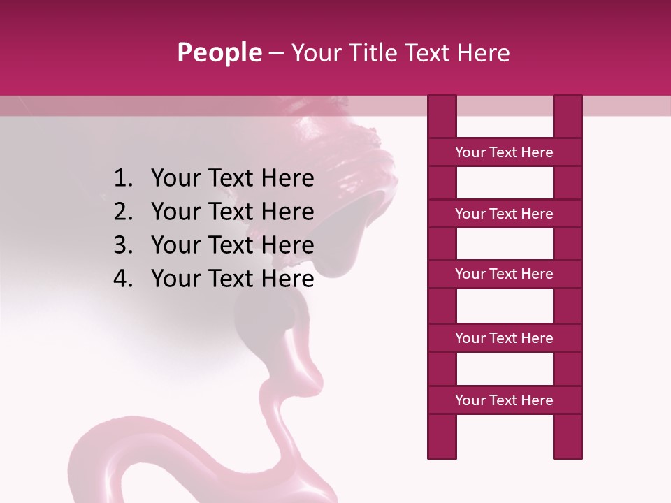 Elegance Pink Polish PowerPoint Template