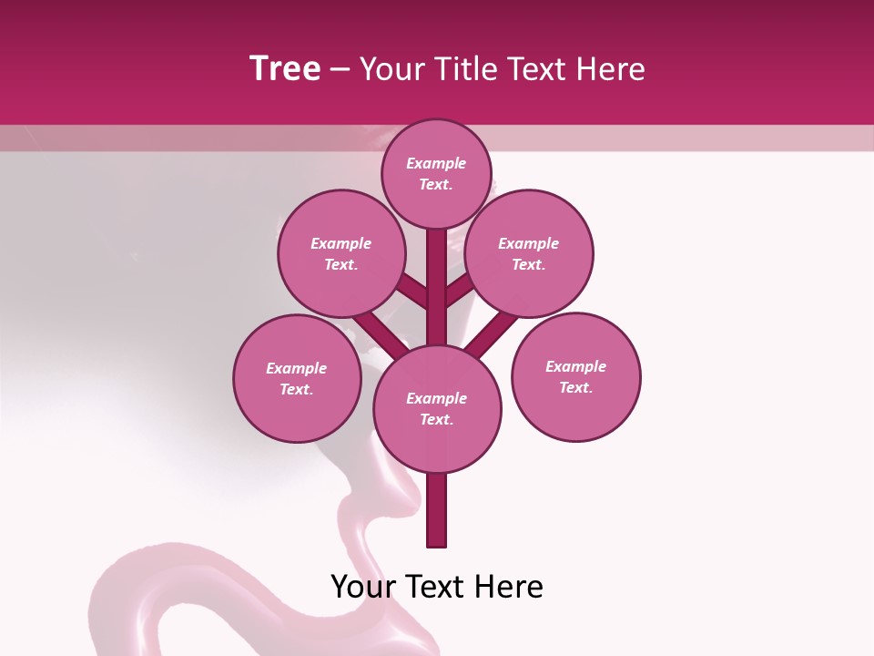 Elegance Pink Polish PowerPoint Template