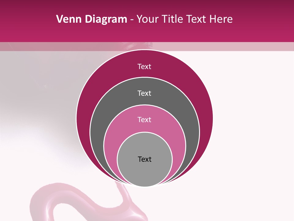 Elegance Pink Polish PowerPoint Template