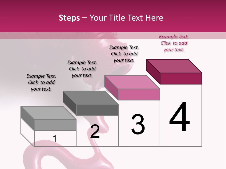 Elegance Pink Polish PowerPoint Template