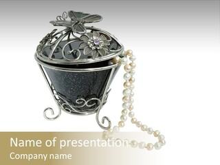 Wealth Box Female PowerPoint Template