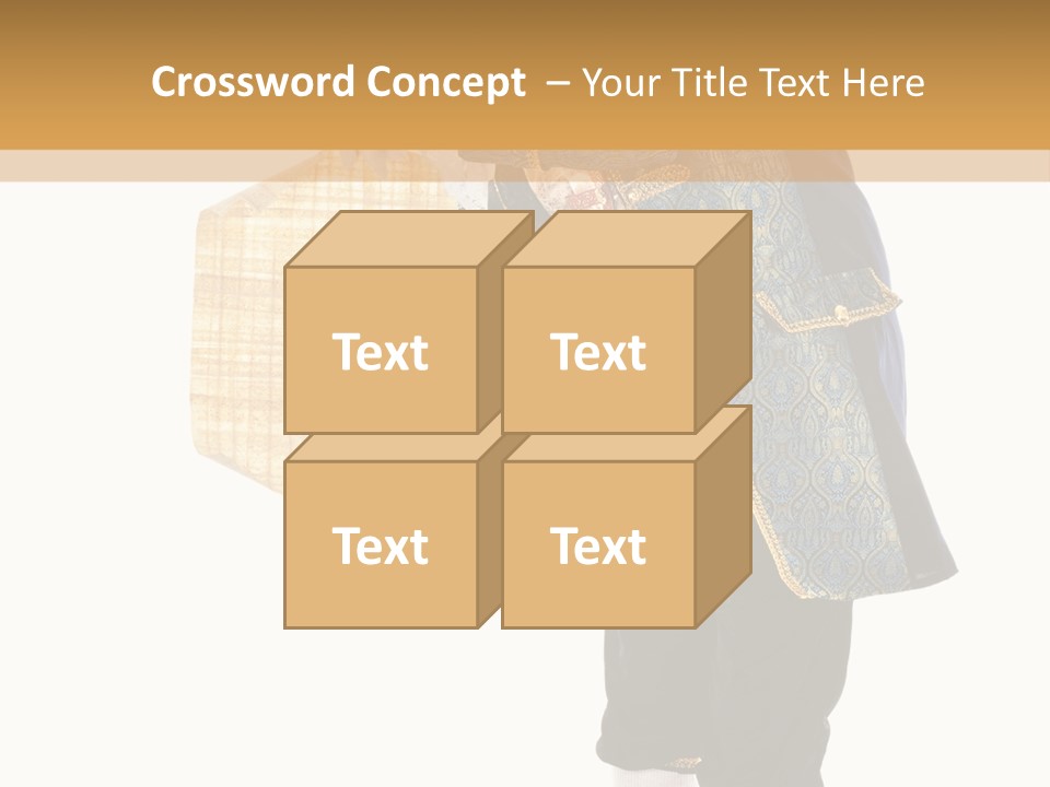 Gesture Old Service PowerPoint Template
