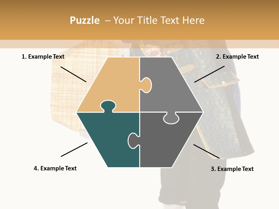 Gesture Old Service PowerPoint Template