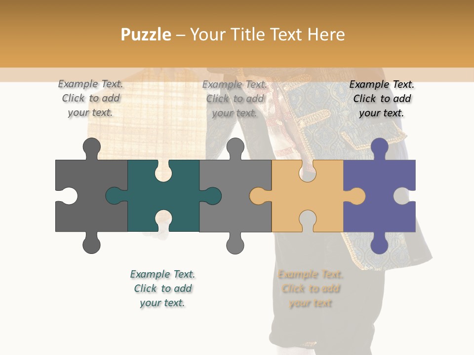 Gesture Old Service PowerPoint Template
