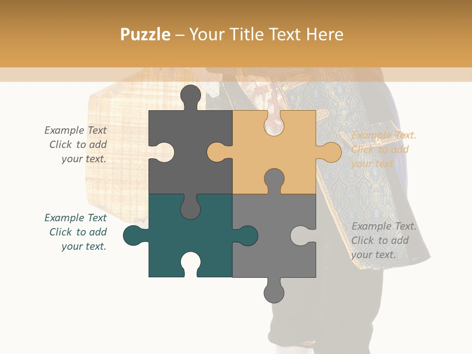 Gesture Old Service PowerPoint Template