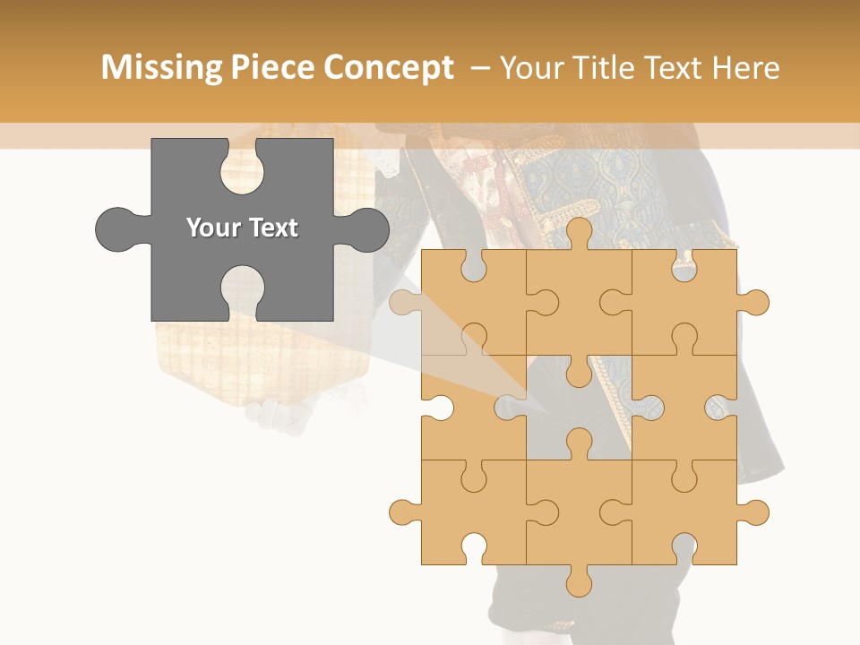 Gesture Old Service PowerPoint Template