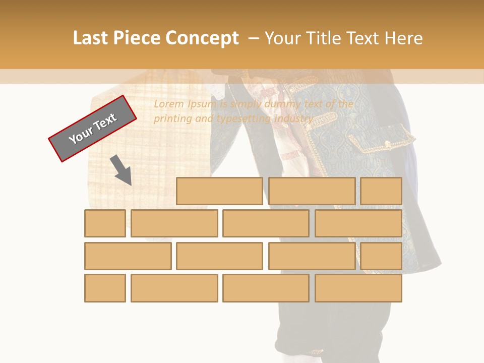 Gesture Old Service PowerPoint Template