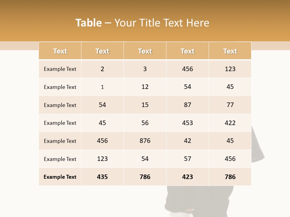 Gesture Old Service PowerPoint Template