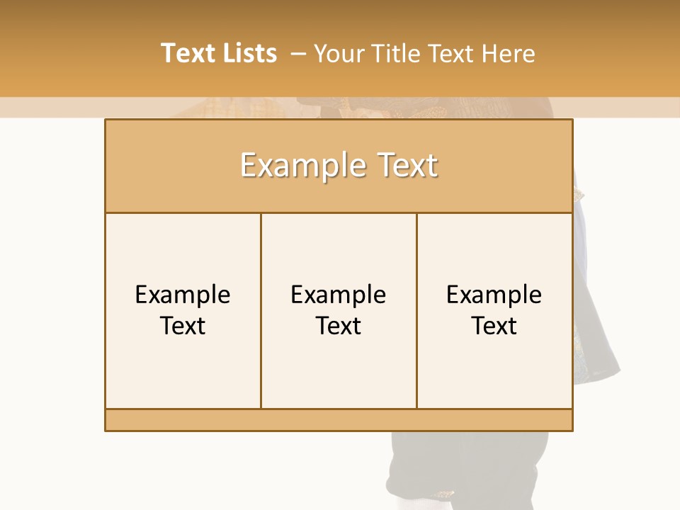 Gesture Old Service PowerPoint Template