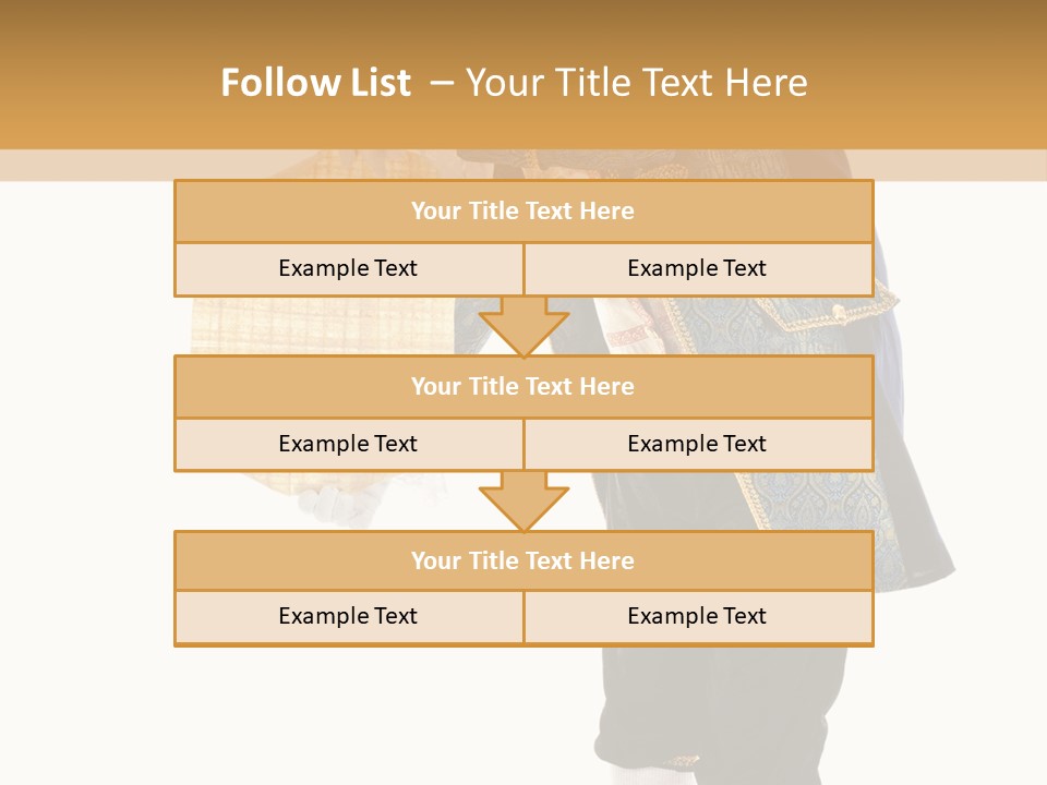 Gesture Old Service PowerPoint Template