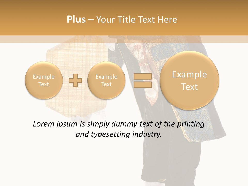 Gesture Old Service PowerPoint Template