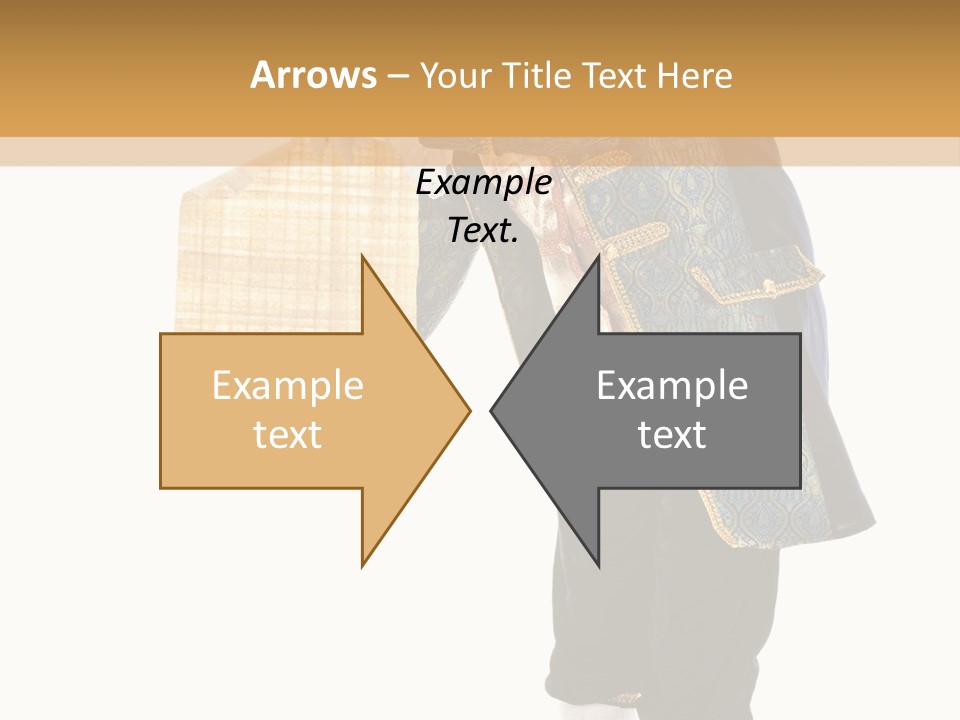 Gesture Old Service PowerPoint Template