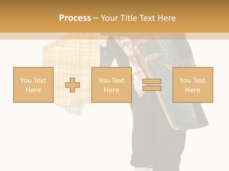 Gesture Old Service PowerPoint Template