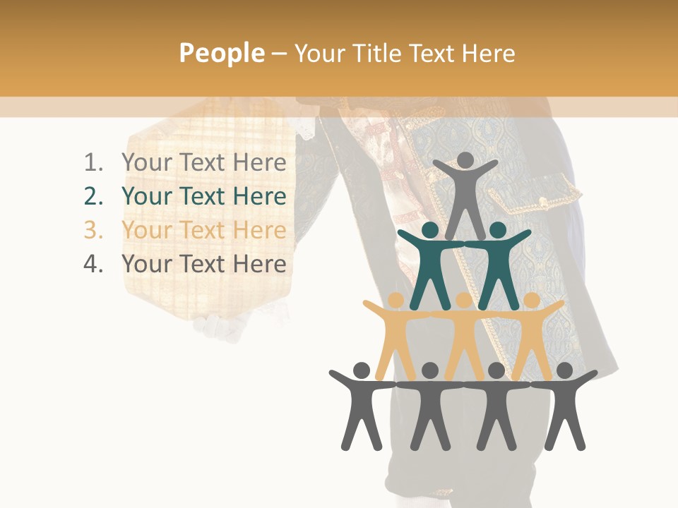 Gesture Old Service PowerPoint Template