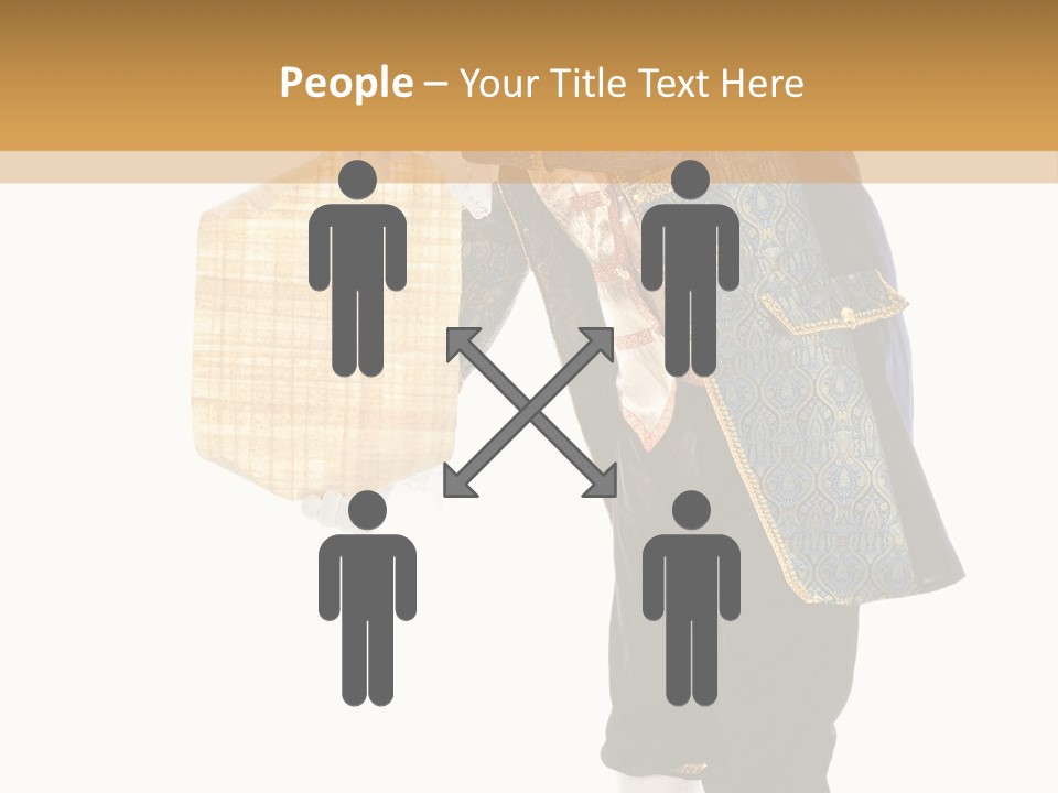 Gesture Old Service PowerPoint Template