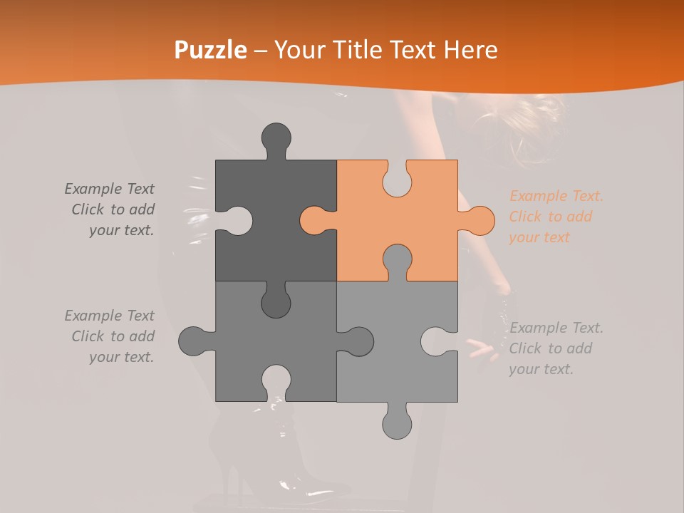 Clothing Performance Beauty PowerPoint Template
