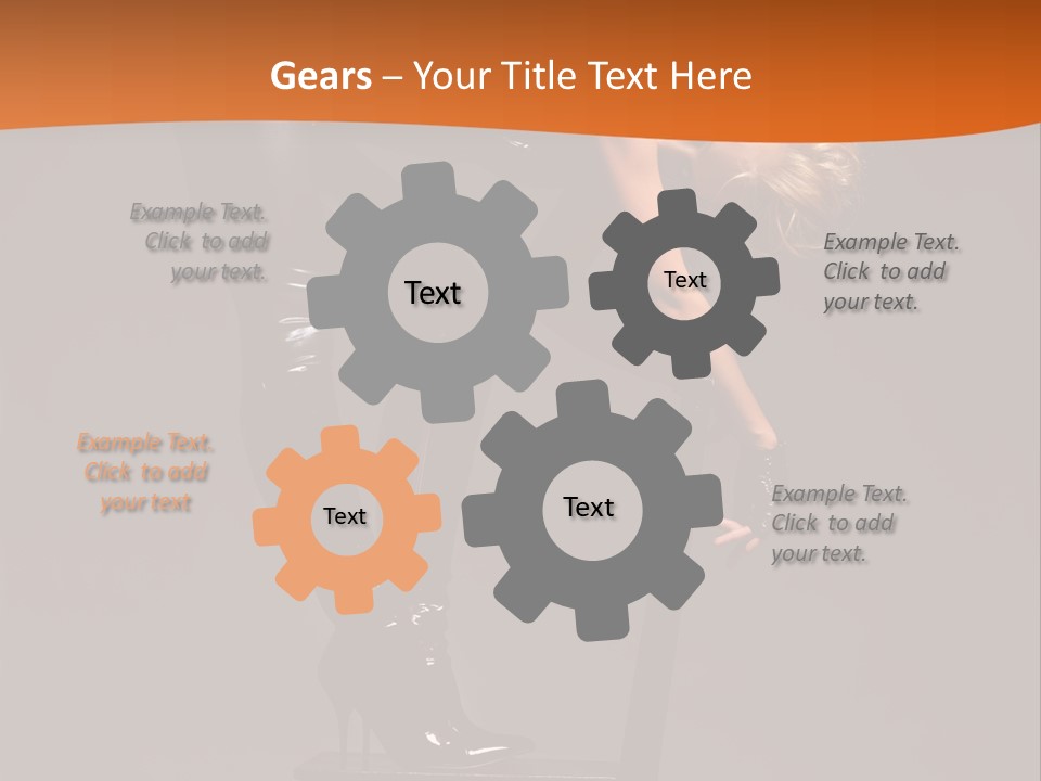 Clothing Performance Beauty PowerPoint Template