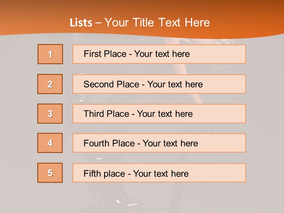 Clothing Performance Beauty PowerPoint Template