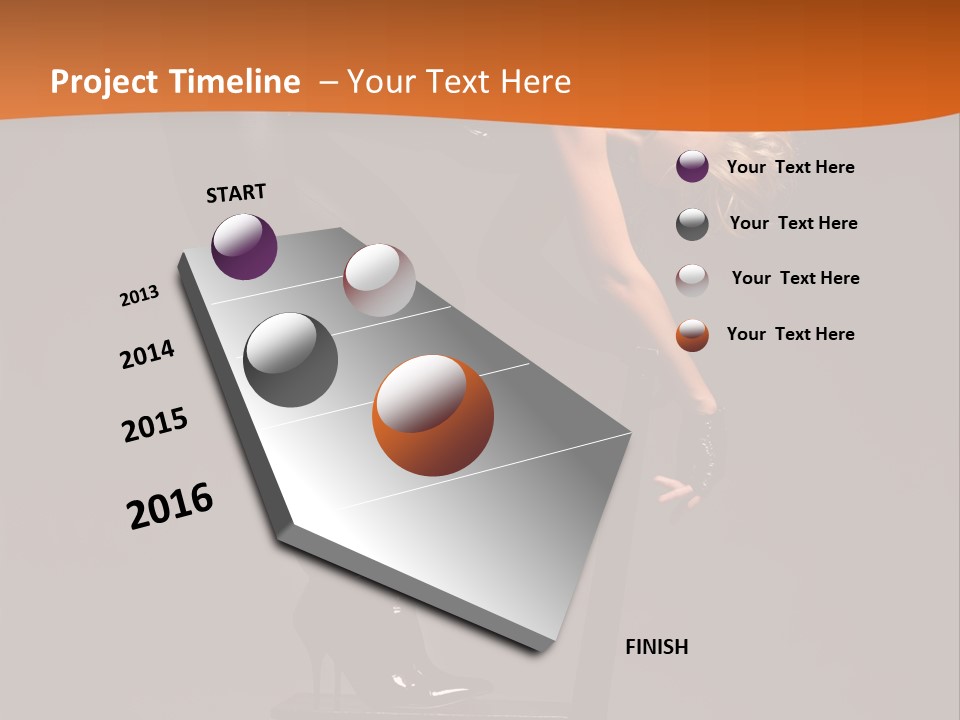 Clothing Performance Beauty PowerPoint Template