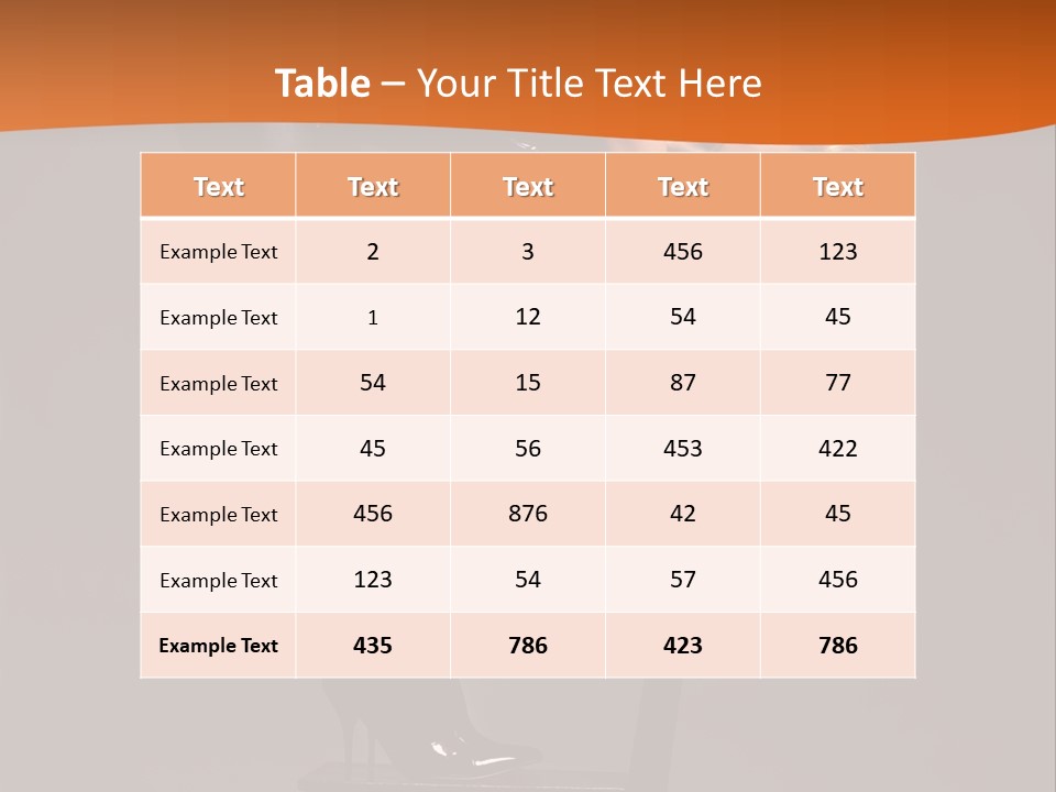 Clothing Performance Beauty PowerPoint Template