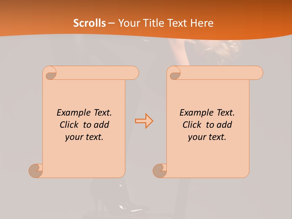 Clothing Performance Beauty PowerPoint Template