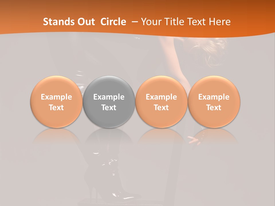 Clothing Performance Beauty PowerPoint Template