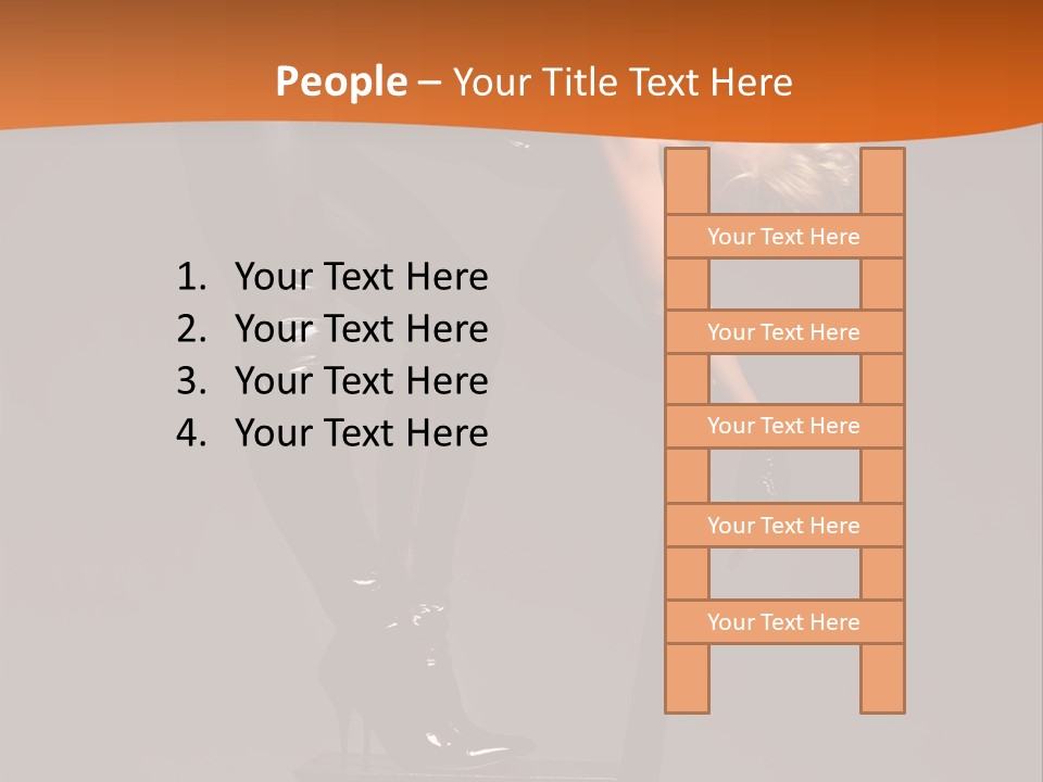 Clothing Performance Beauty PowerPoint Template