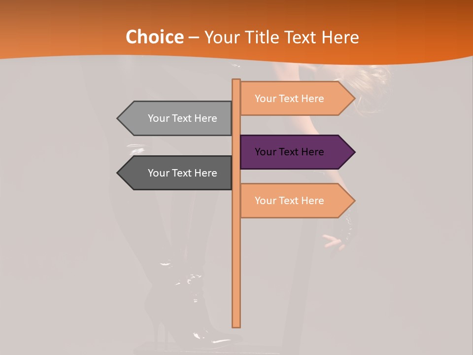 Clothing Performance Beauty PowerPoint Template