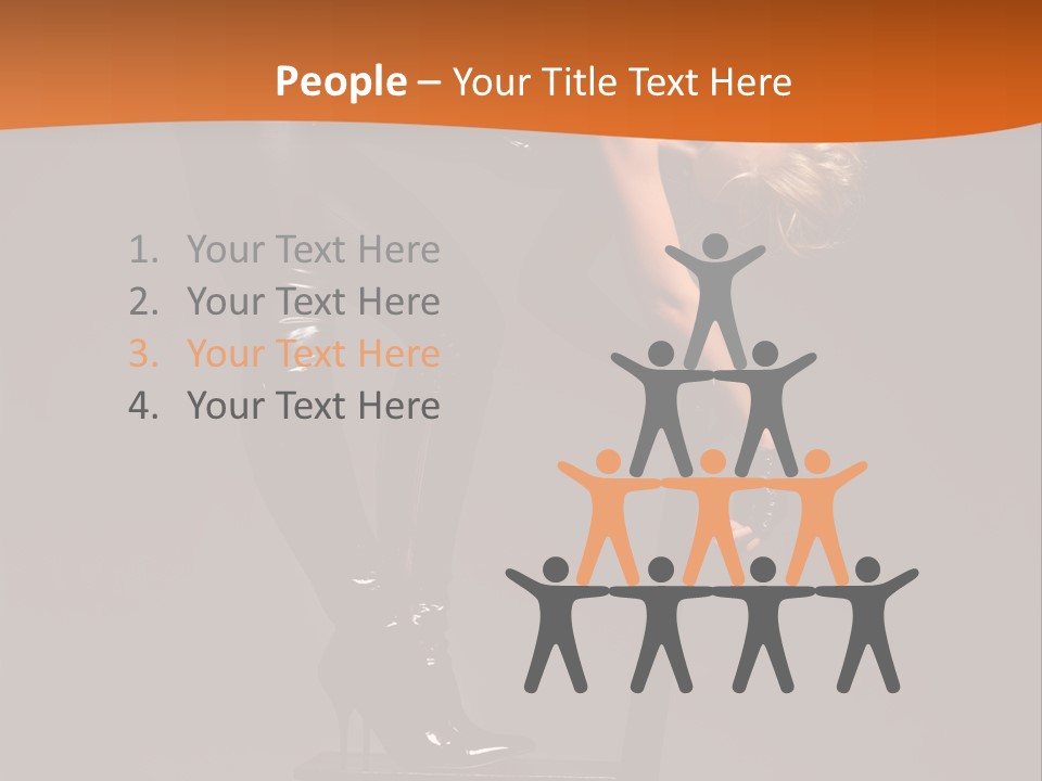 Clothing Performance Beauty PowerPoint Template