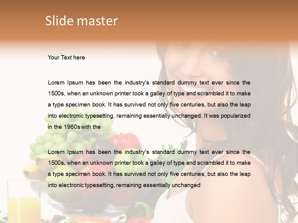 Home White Healthcare PowerPoint Template