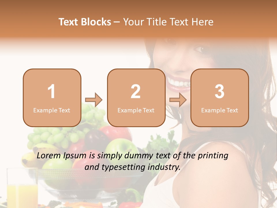Home White Healthcare PowerPoint Template