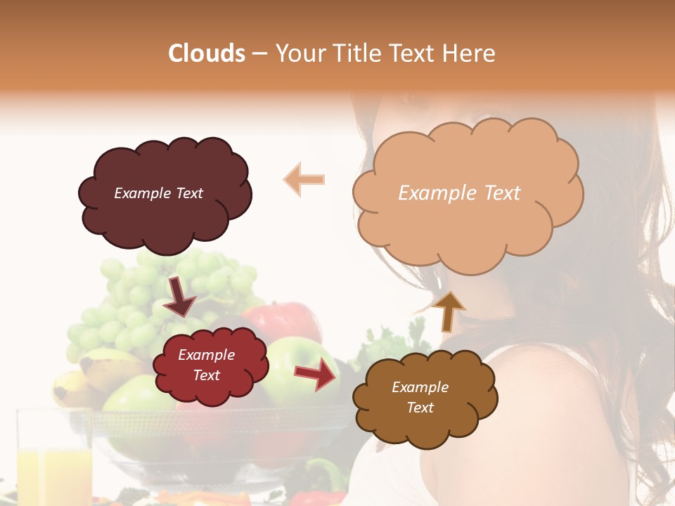 Home White Healthcare PowerPoint Template