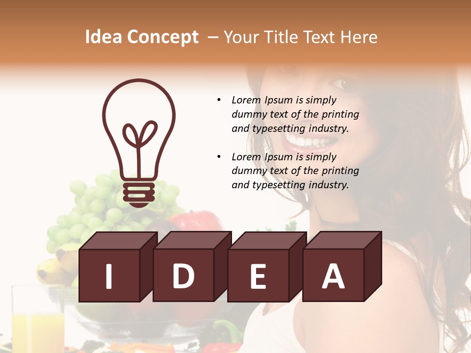 Home White Healthcare PowerPoint Template