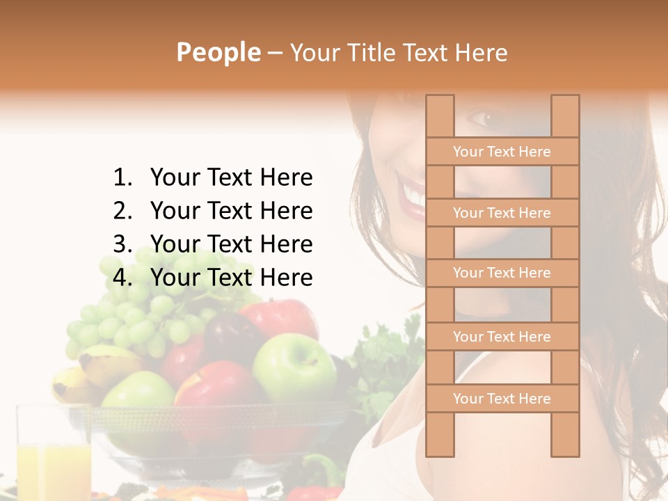 Home White Healthcare PowerPoint Template