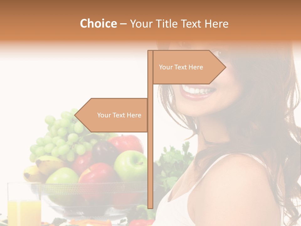 Home White Healthcare PowerPoint Template