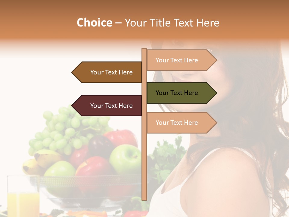 Home White Healthcare PowerPoint Template