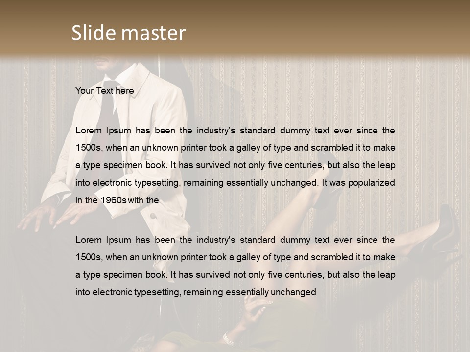 Elegant Handsome Pet PowerPoint Template