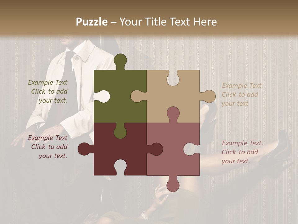 Elegant Handsome Pet PowerPoint Template