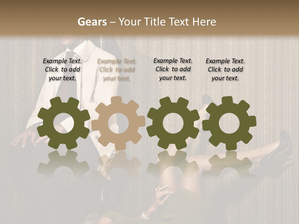 Elegant Handsome Pet PowerPoint Template