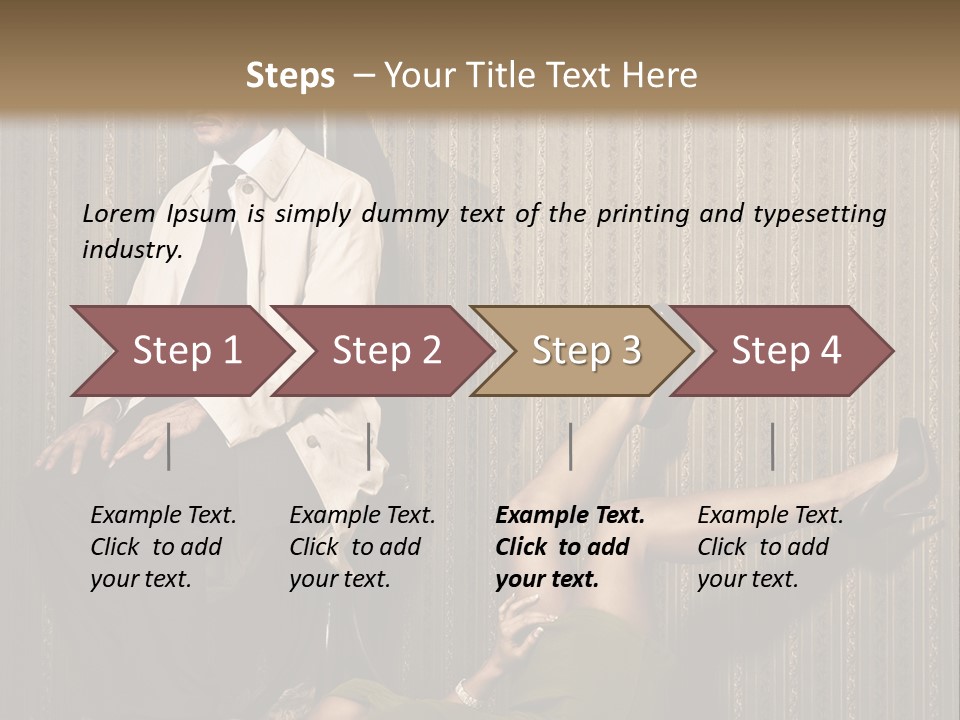 Elegant Handsome Pet PowerPoint Template