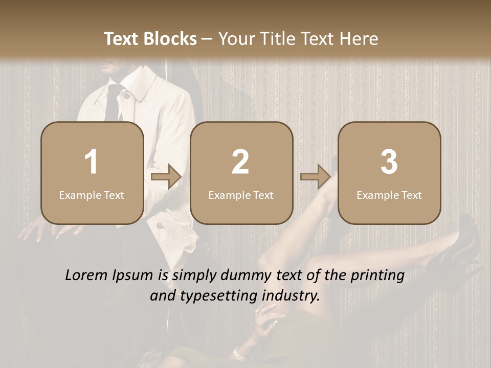 Elegant Handsome Pet PowerPoint Template