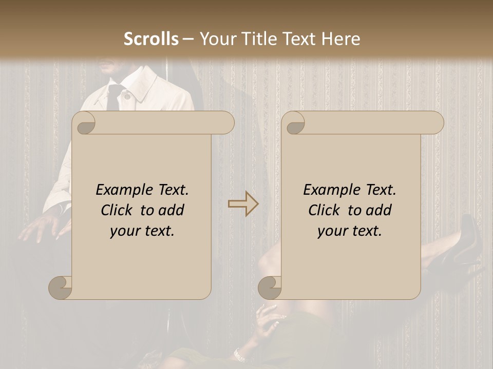 Elegant Handsome Pet PowerPoint Template