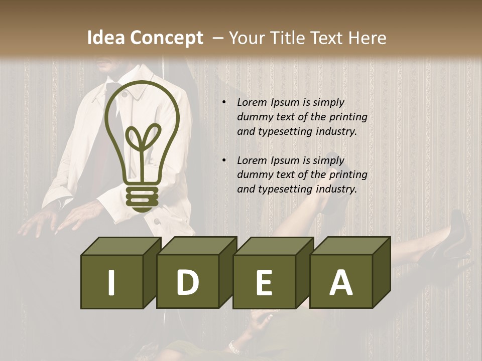 Elegant Handsome Pet PowerPoint Template