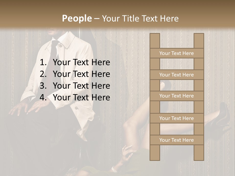 Elegant Handsome Pet PowerPoint Template