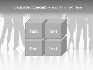 Boy People Pose PowerPoint Template