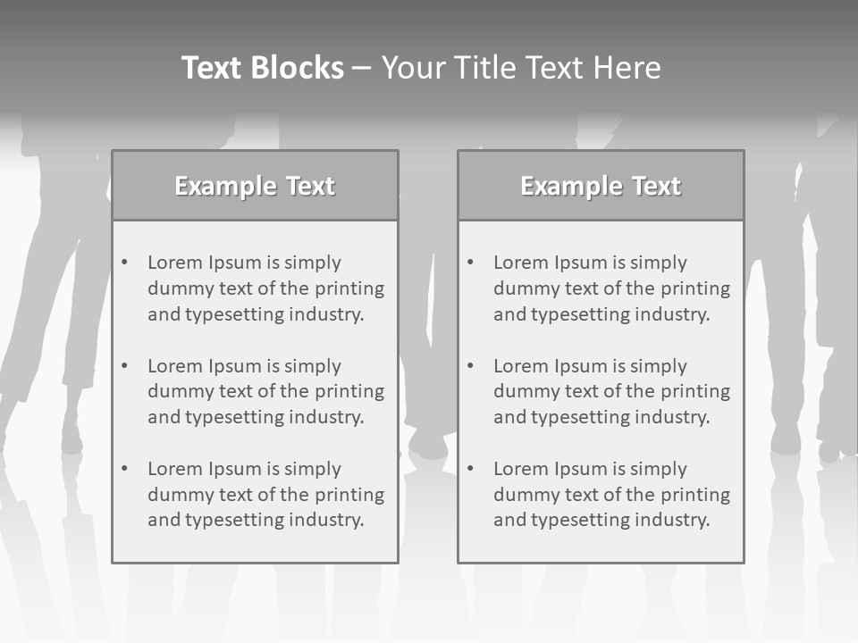 Boy People Pose PowerPoint Template