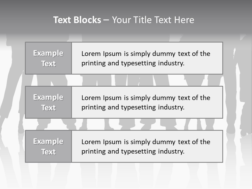 Boy People Pose PowerPoint Template
