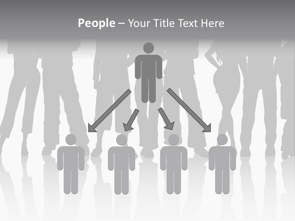 Boy People Pose PowerPoint Template